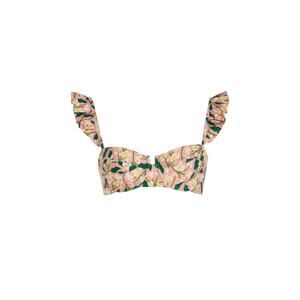 Agua By Agua Bendita Kiwi Rosa Bikini Top - S - Multi